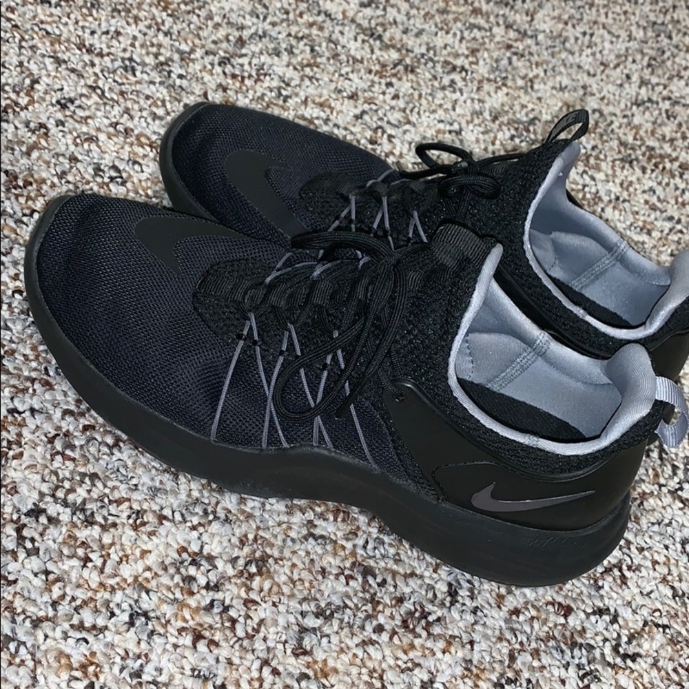 Black Nike sneakers!